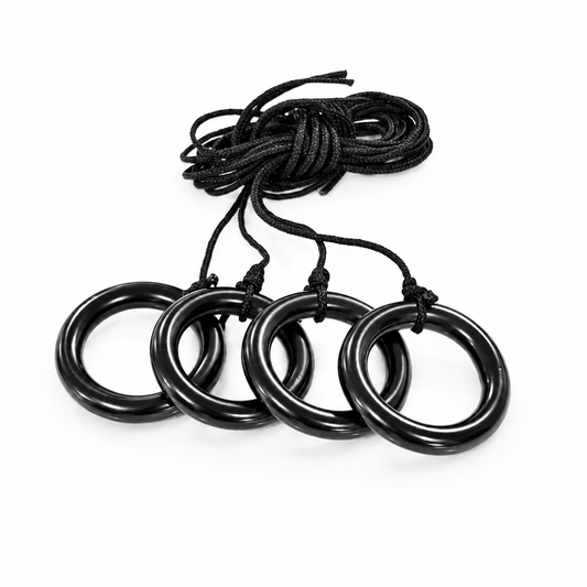 Pre-Tethered Rings with Strings (4pc)